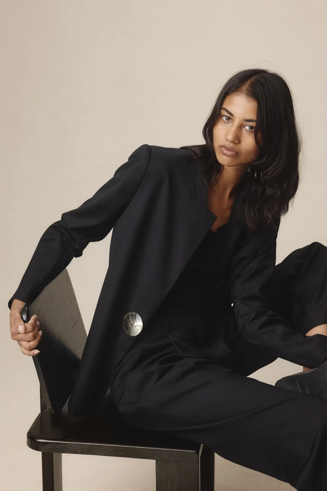 Marle | Morrie Blazer - Black sold by Sisters & Co product image thumbnail 5