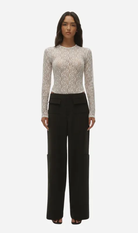 One Of Others | Leo Lace Bodysuit - White made by Sisters & Co