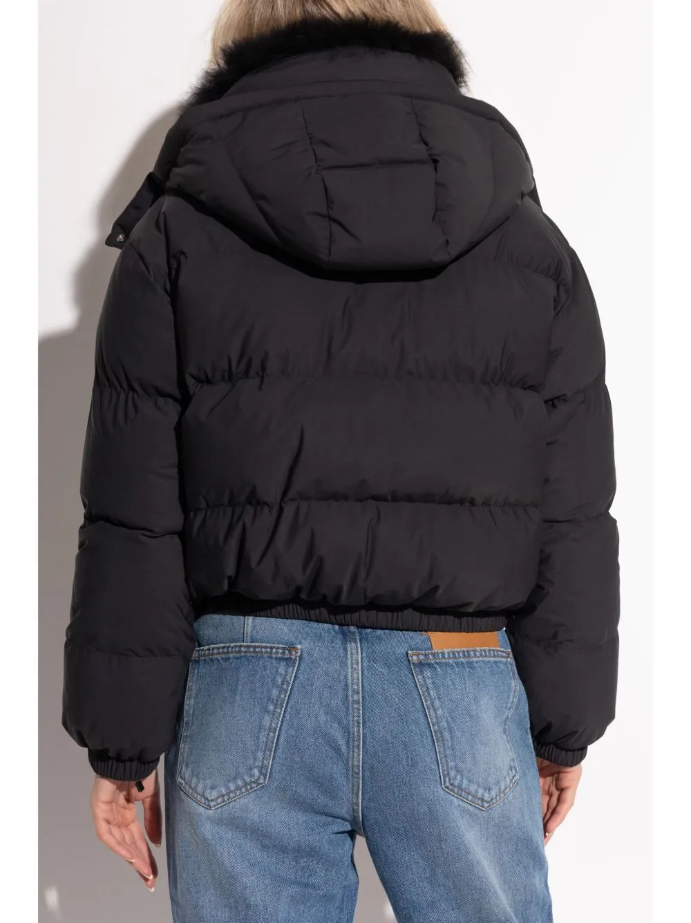 Yves Salomon | Down Jacket 58C - Black sold by Sisters & Co product image thumbnail 4
