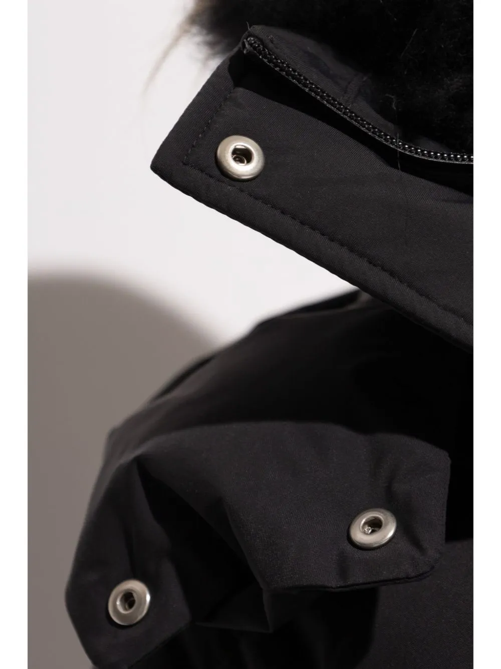 Yves Salomon | Down Jacket 58C - Black sold by Sisters & Co product image thumbnail 5