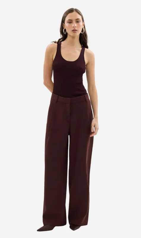 Bubish | Carmen Pant - Bordeaux made by bübish
