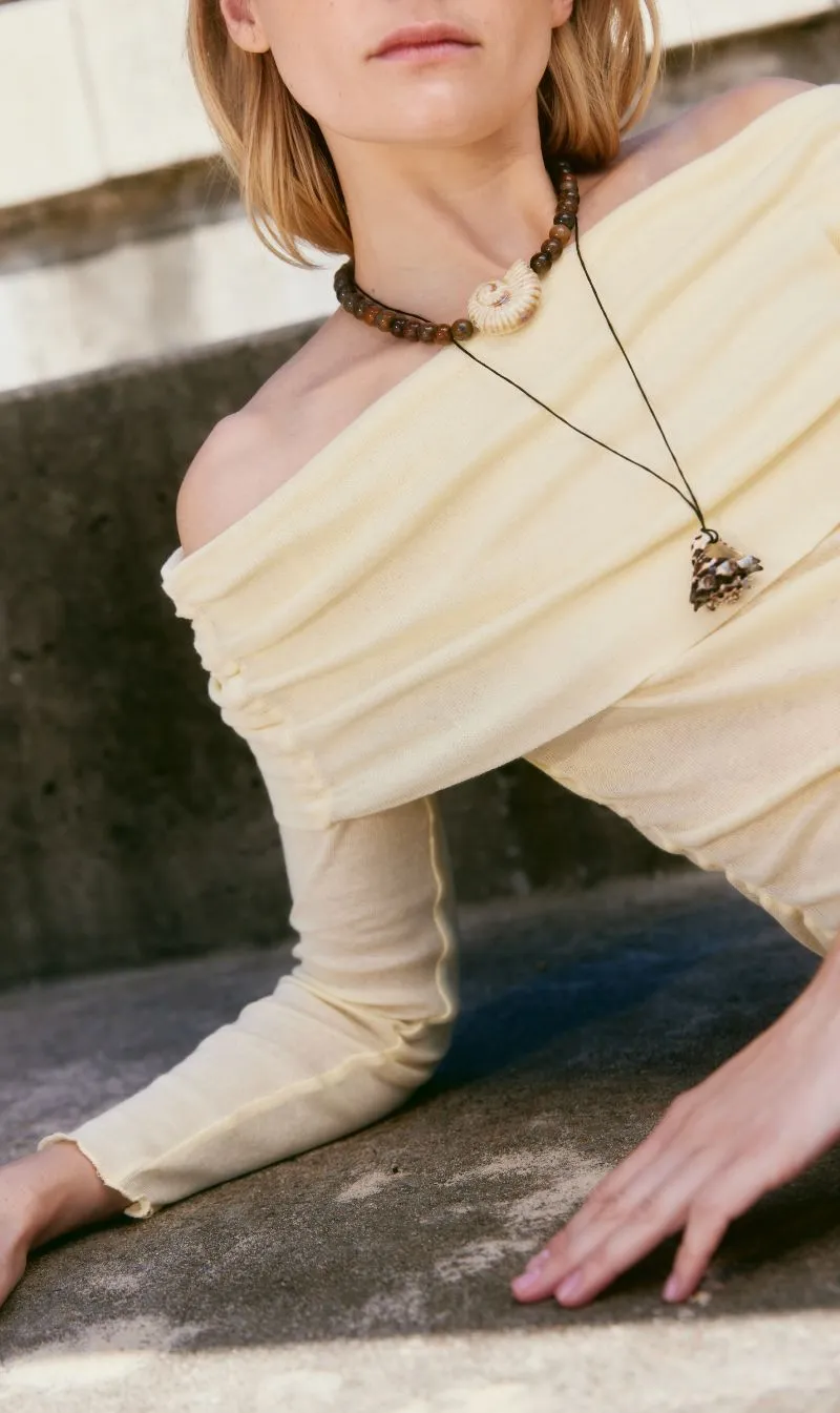 Gem Totem | Happy Place Necklace in Cocoa sold by Sisters & Co product image thumbnail 3