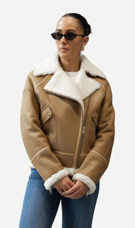 Yves Salomon | Jacket 60CM Merino Lamb - Mille Feuilles made by Yves Salomon