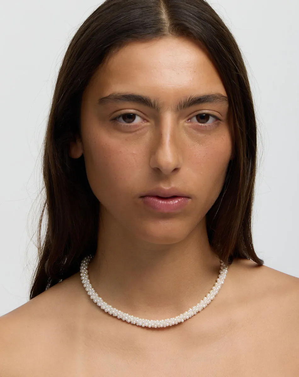 Meadowlark | Pearl Rope Necklace - Sterling Silver sold by Sisters & Co product image thumbnail 2