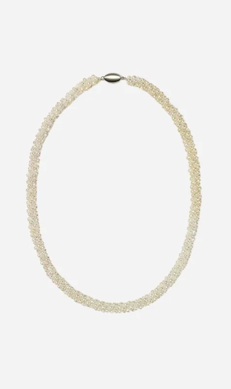 Meadowlark | Pearl Rope Necklace - Sterling Silver made by MEADOWLARK