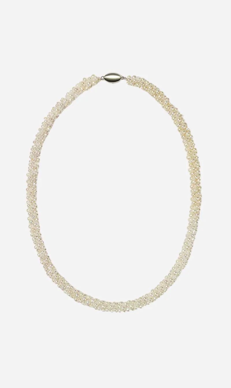Meadowlark | Pearl Rope Necklace - Sterling Silver sold by Sisters & Co