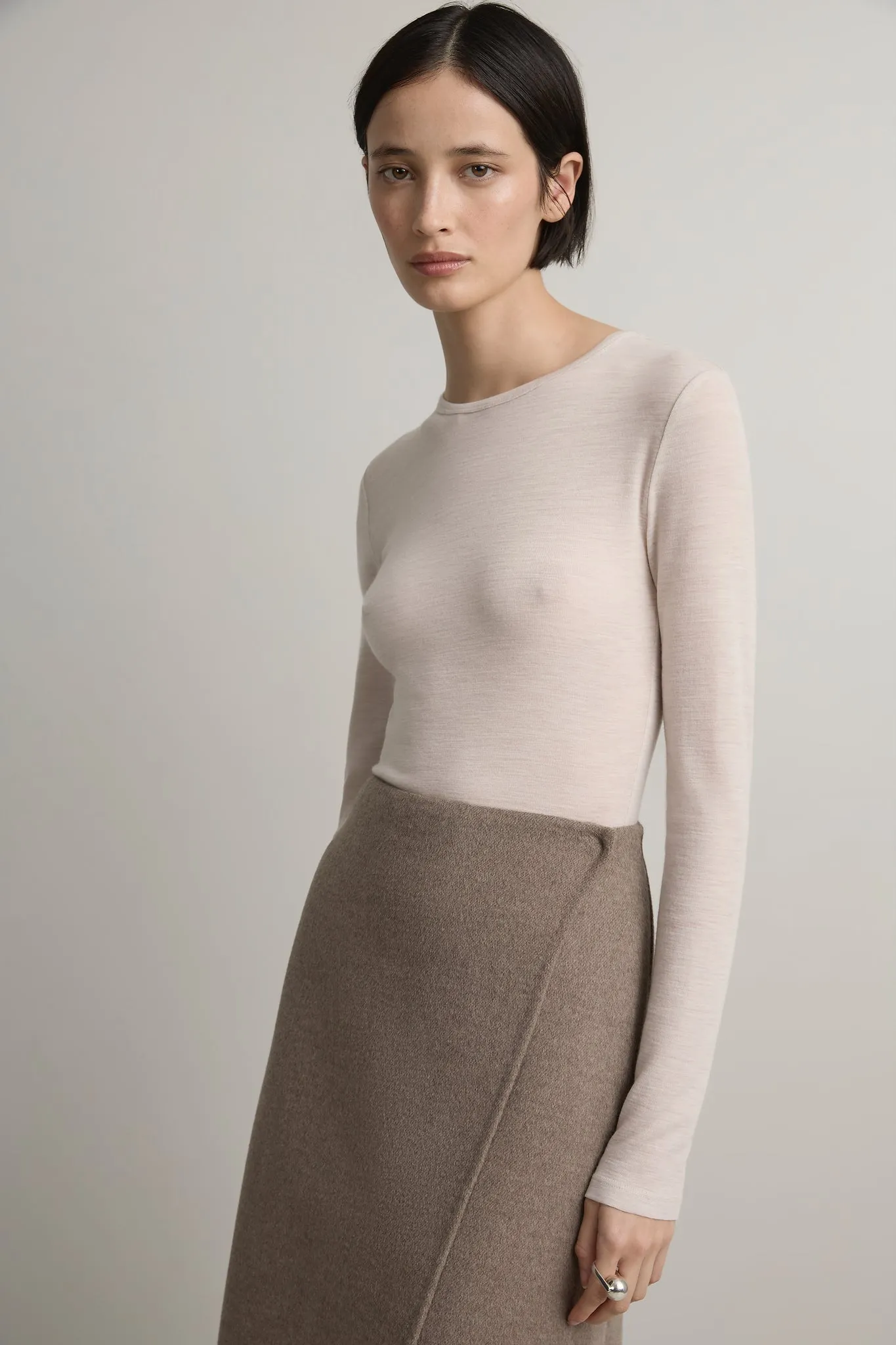 A. Emery | Willett Top - Oyster sold by Sisters & Co product image thumbnail 2