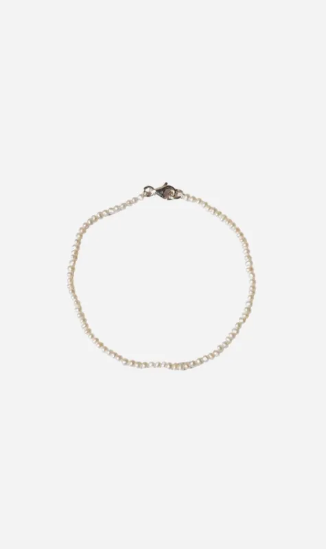 Meadowlark | Nano Pearl Bracelet - Silver made by MEADOWLARK