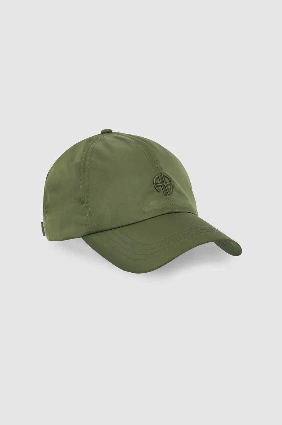 Anine Bing | Jeremy Baseball Cap AB Nylon - Army Green sold by Sisters & Co product image thumbnail 2