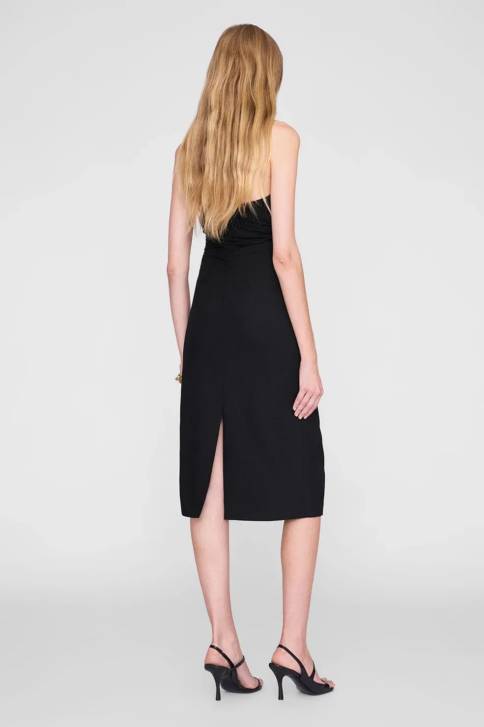 Anine Bing | Tyla Dress - Black sold by Sisters & Co product image thumbnail 2