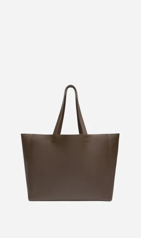 Assembly Label | Marina Leather Tote - Walnut made by Assembly Label