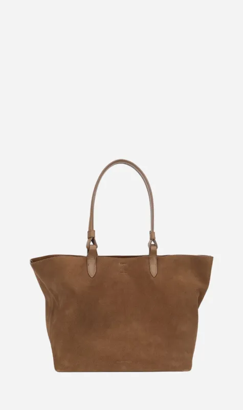 Deadly Ponies | Large Bandit Tote - Hazel Suede made by Sisters & Co