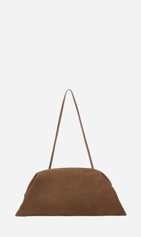 Deadly Ponies | Vault Clutch - Hazel Suede made by Sisters & Co