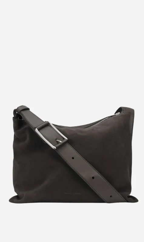 Deadly Ponies | Midimese Bag - Asphalt Suede made by Sisters & Co
