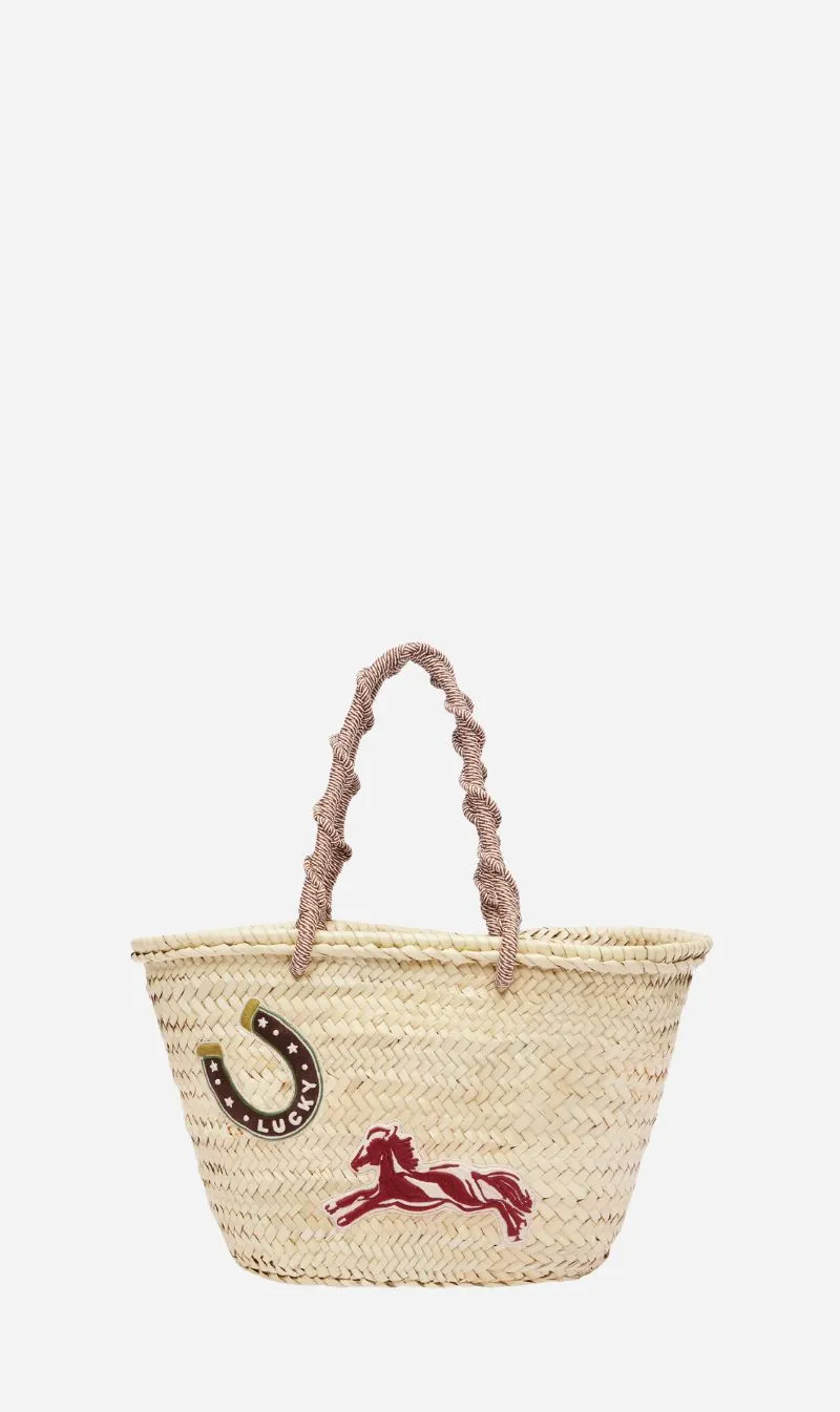 Alemais | Ace Midi Macrame Basket sold by Sisters & Co