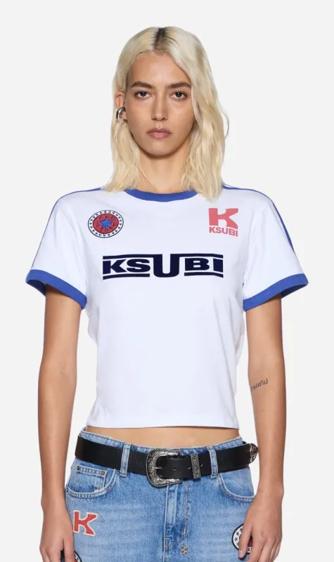 Ksubi | Union Shruken Tee - White made by Ksubi
