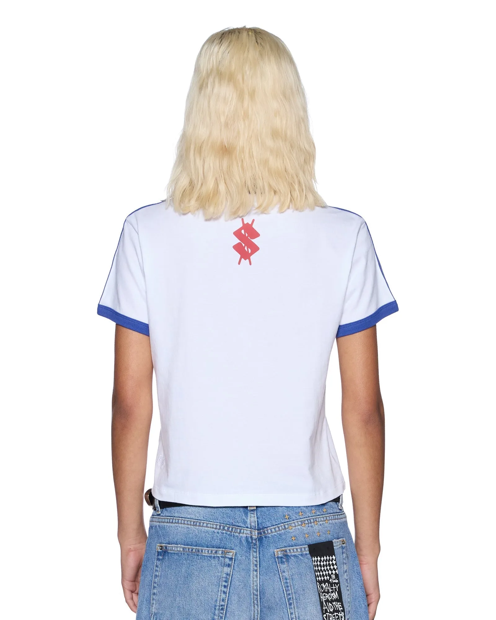 Ksubi | Union Shruken Tee - White sold by Sisters & Co product image thumbnail 3