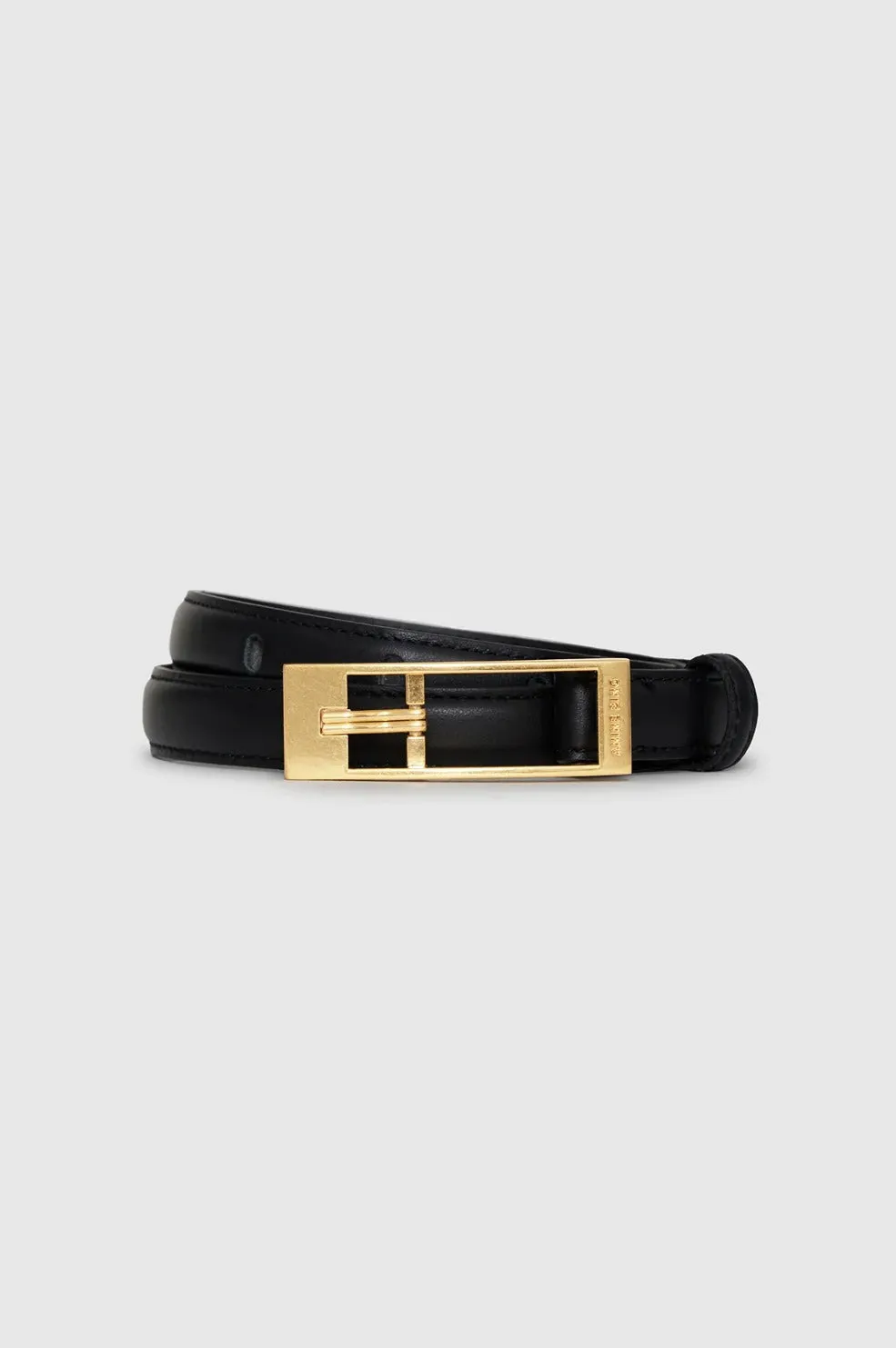 Anine Bing | Elly Belt Smooth Leather - Black sold by Sisters & Co product image thumbnail 4