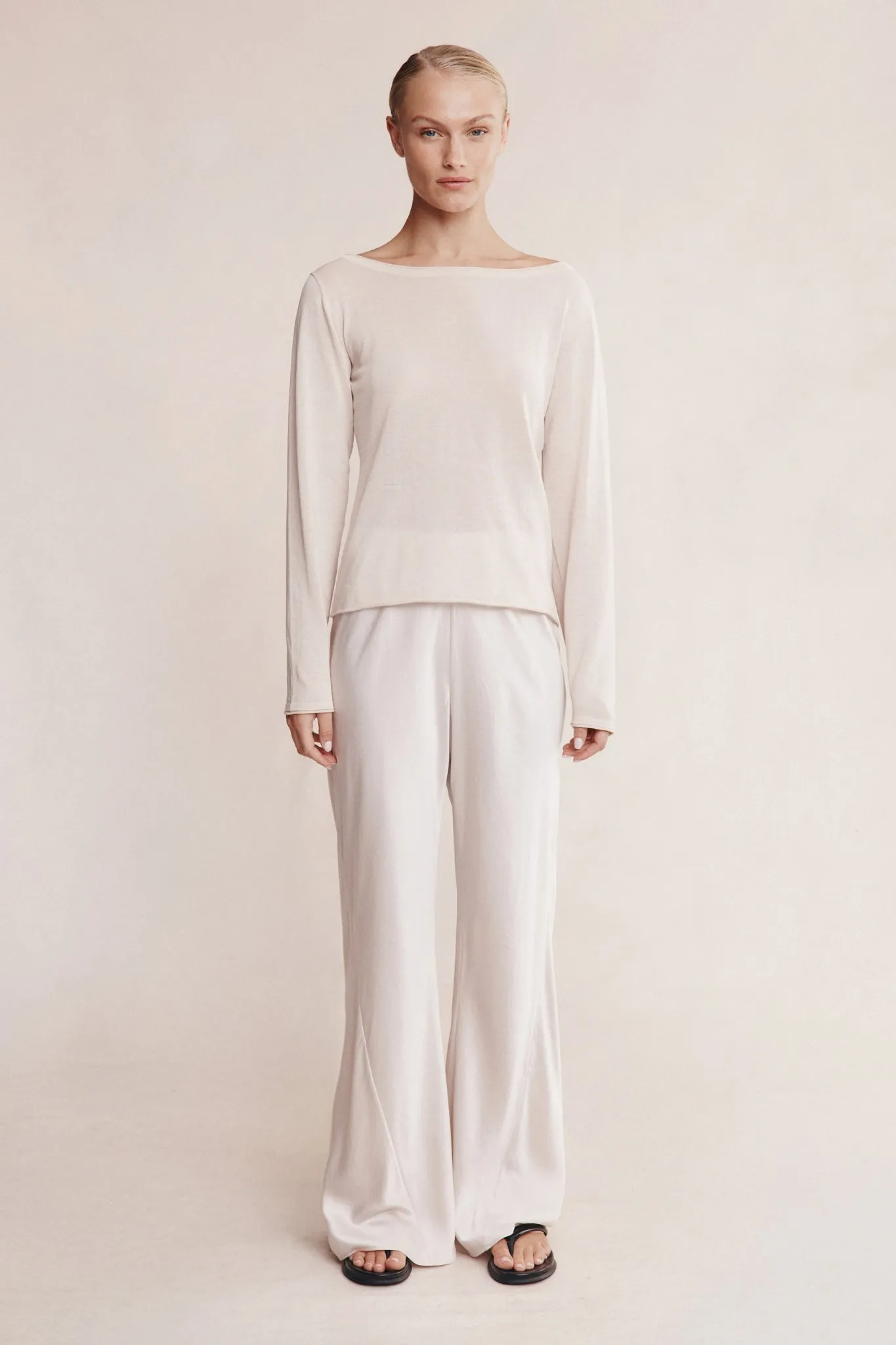 Marle | Jill Knit Top - Pearl sold by Sisters & Co product image thumbnail 2