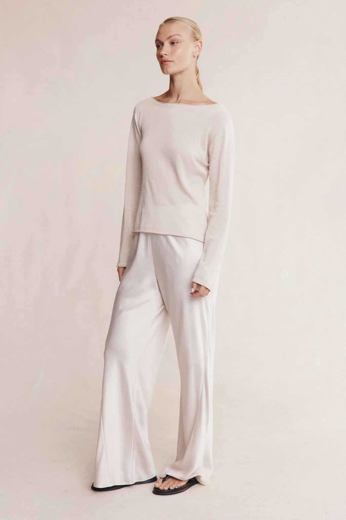 Marle | Jill Knit Top - Pearl sold by Sisters & Co product image thumbnail 3