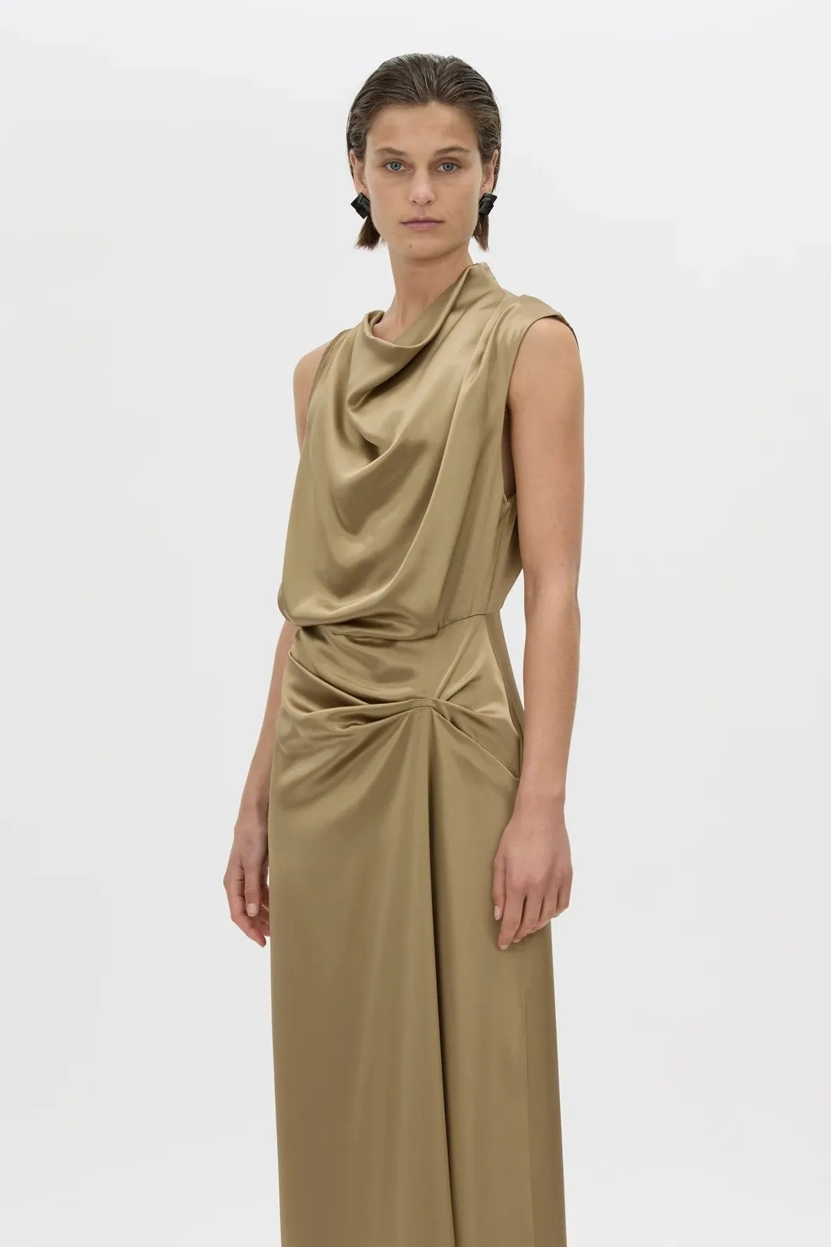 Camilla & Marc | Delara Maxi Dress - Moss Green sold by Sisters & Co product image thumbnail 2