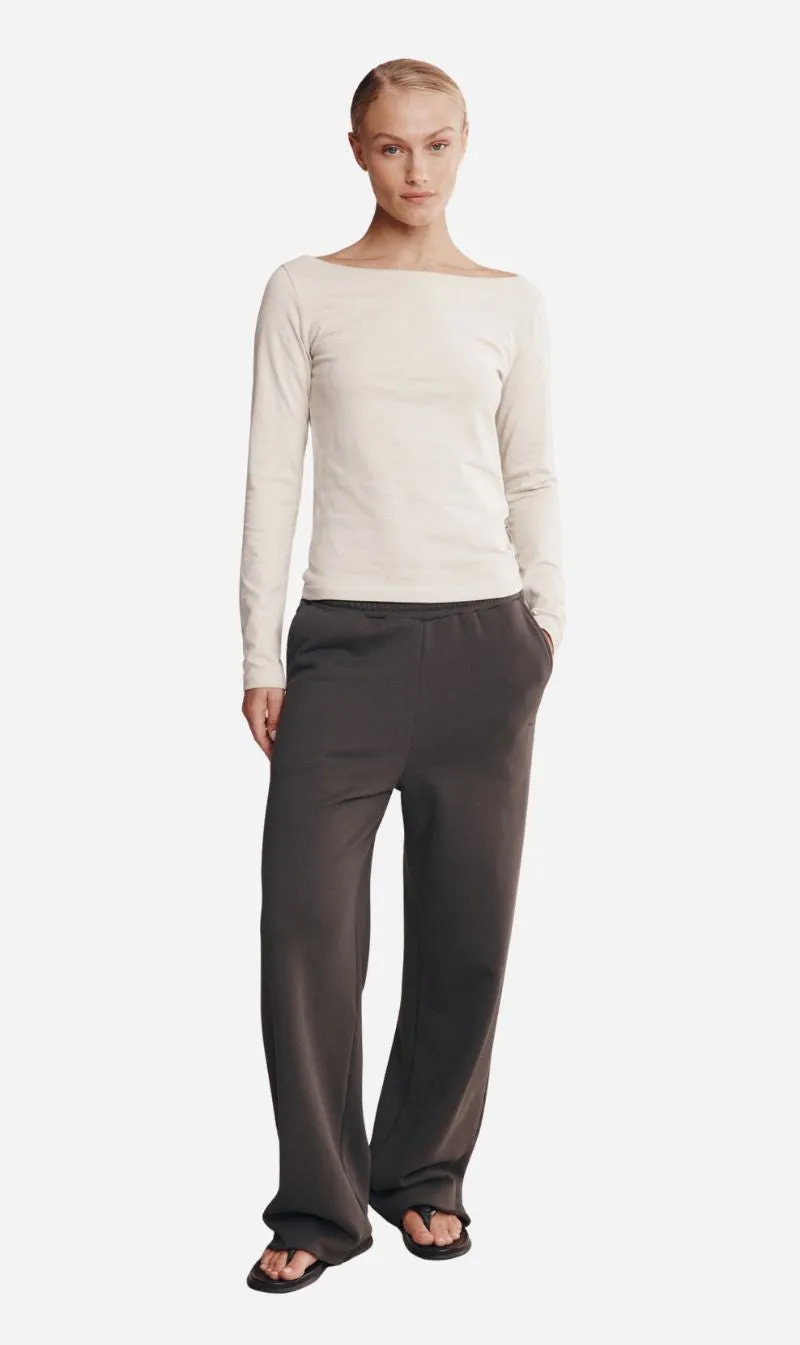 Marle | Thalia Long Sleeve Tee - Silt sold by Sisters & Co