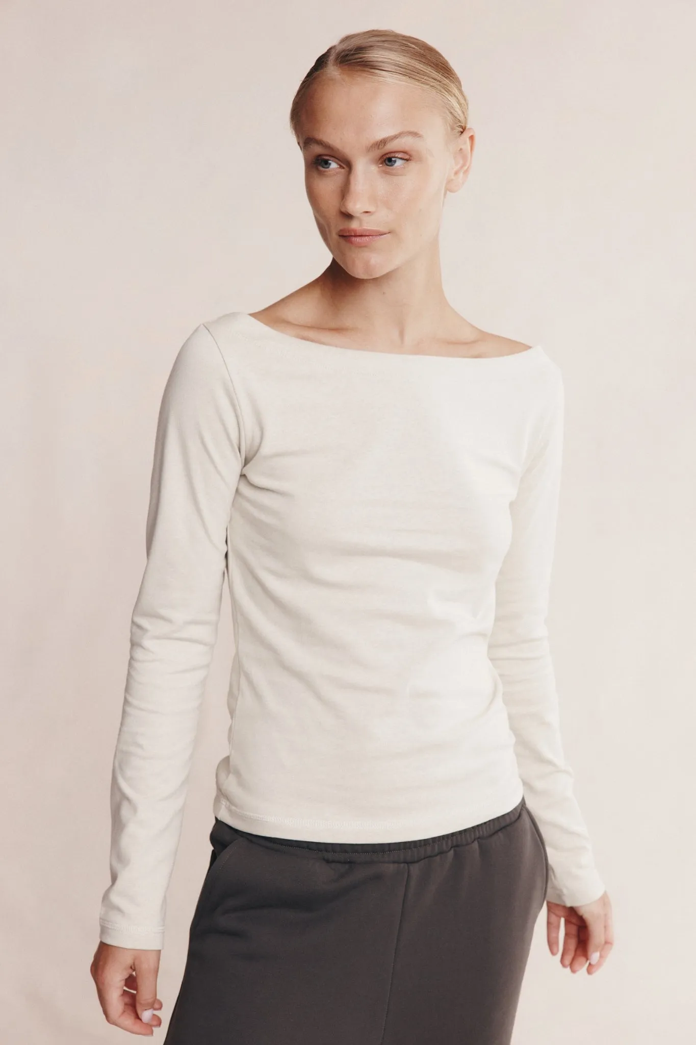 Marle | Thalia Long Sleeve Tee - Silt sold by Sisters & Co product image thumbnail 5