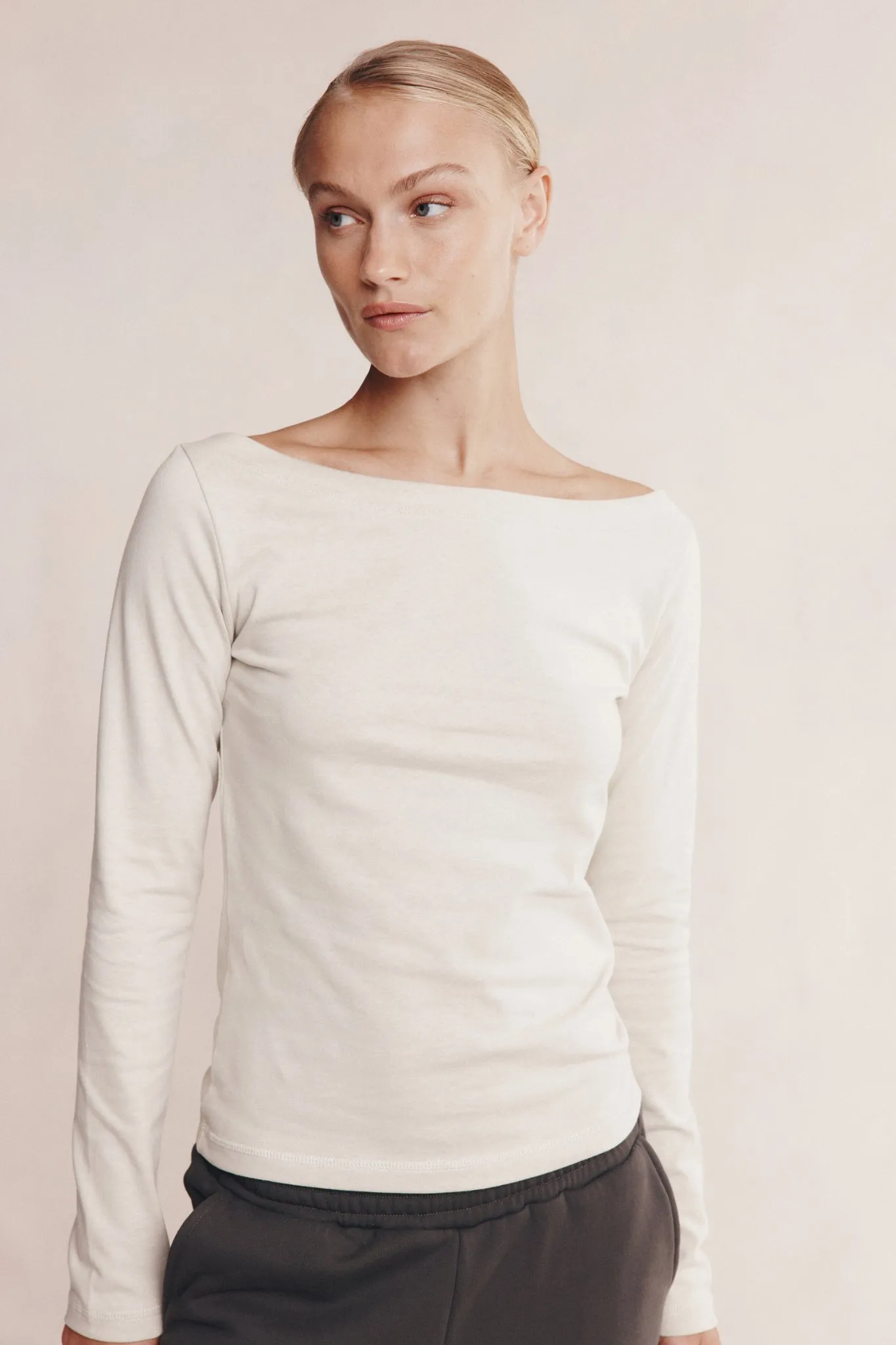 Marle | Thalia Long Sleeve Tee - Silt sold by Sisters & Co product image thumbnail 4