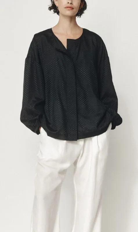 Marle | Margot Shirt - Black sold by Sister & Co