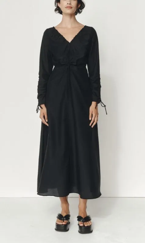 Marle | Basil Dress - Black sold by Sister & Co