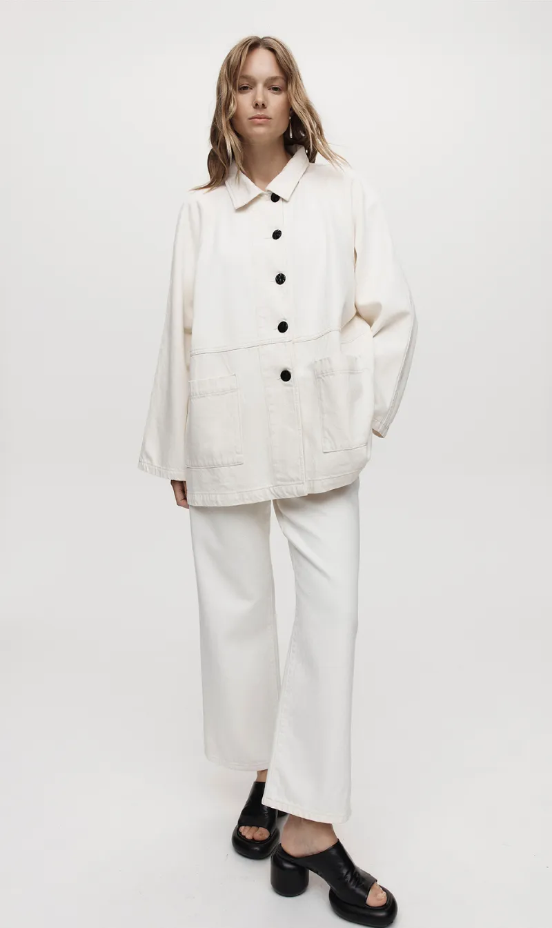 Marle | Alaska Jacket - Ivory sold by Sister & Co