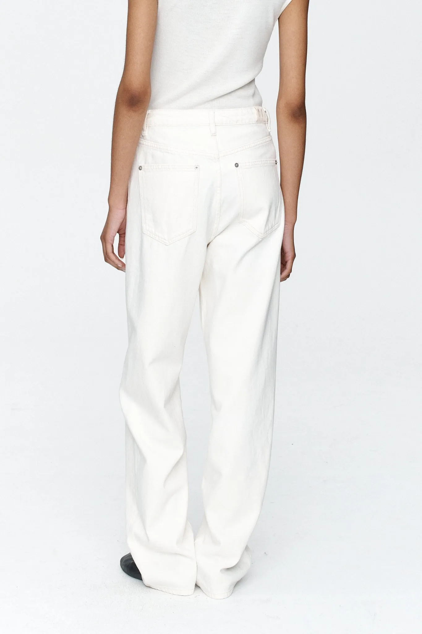 Marle | Relaxed Jean - Ivory sold by Sister & Co product image thumbnail 3