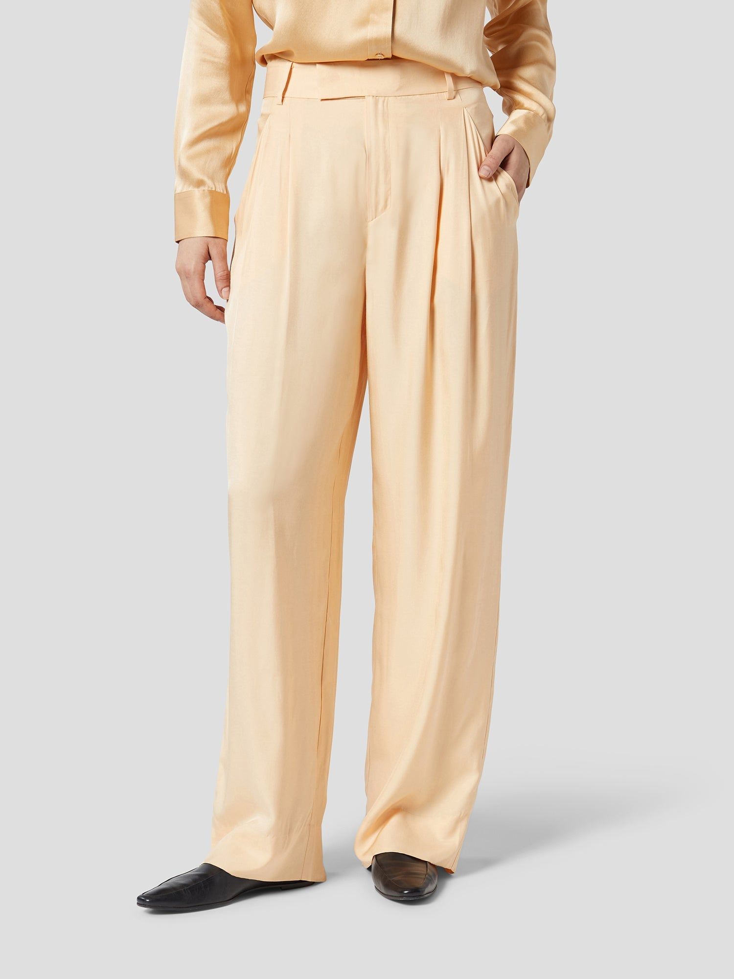 Equipment | Hollie Trouser - Honey Peach sold by Sister & Co product image thumbnail 2