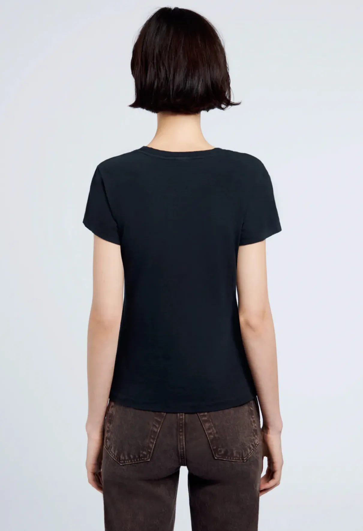 RE/DONE | 60s Slim Tee - Washed Black sold by Sister & Co product image thumbnail 5