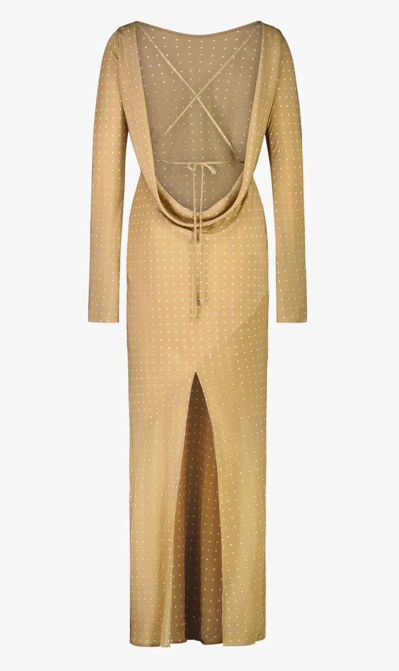 Caitlin Crisp | Diana Dress - Choc Spot sold by Sister & Co product image thumbnail 4