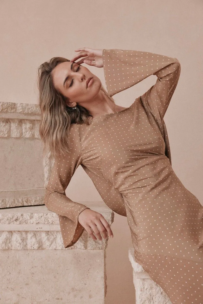 Caitlin Crisp | Diana Dress - Choc Spot sold by Sister & Co product image thumbnail 3