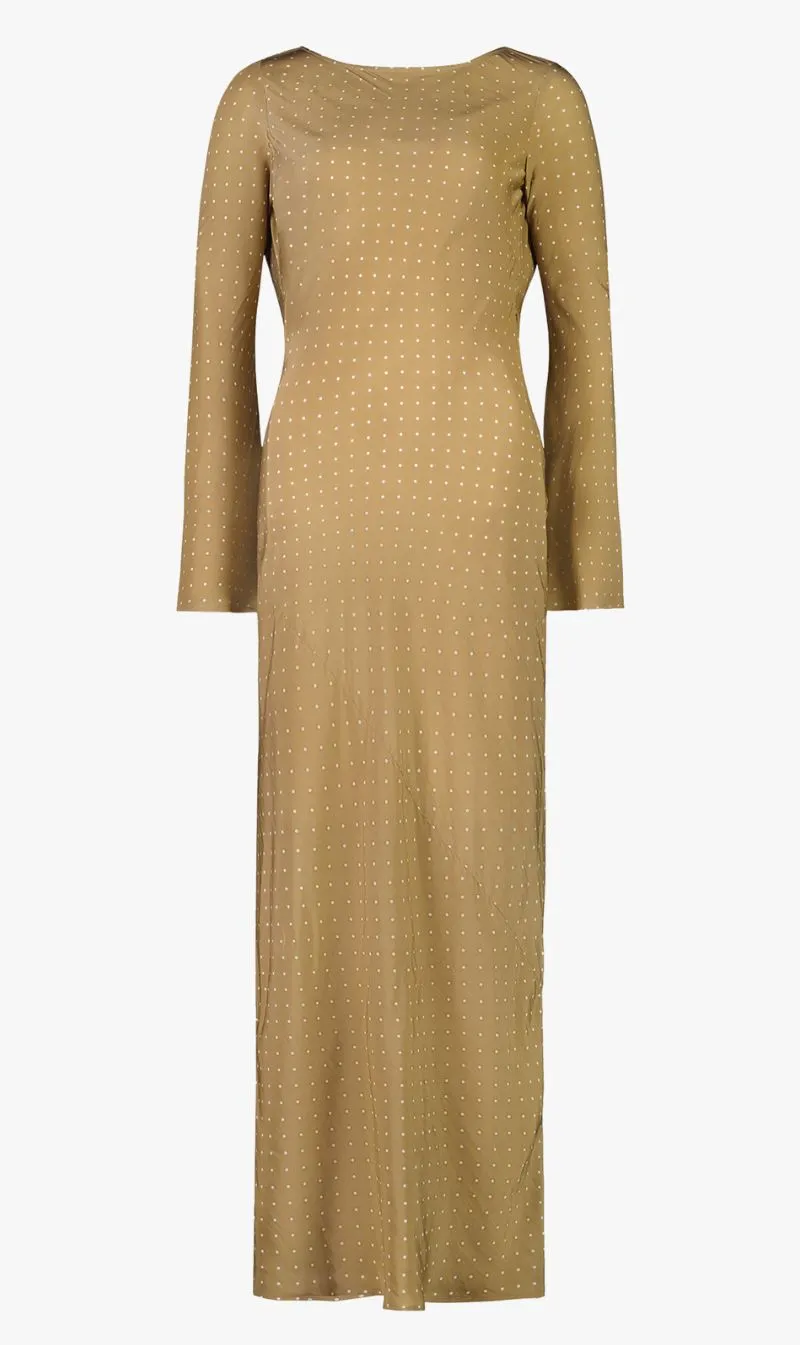 Caitlin Crisp | Diana Dress - Choc Spot sold by Sister & Co