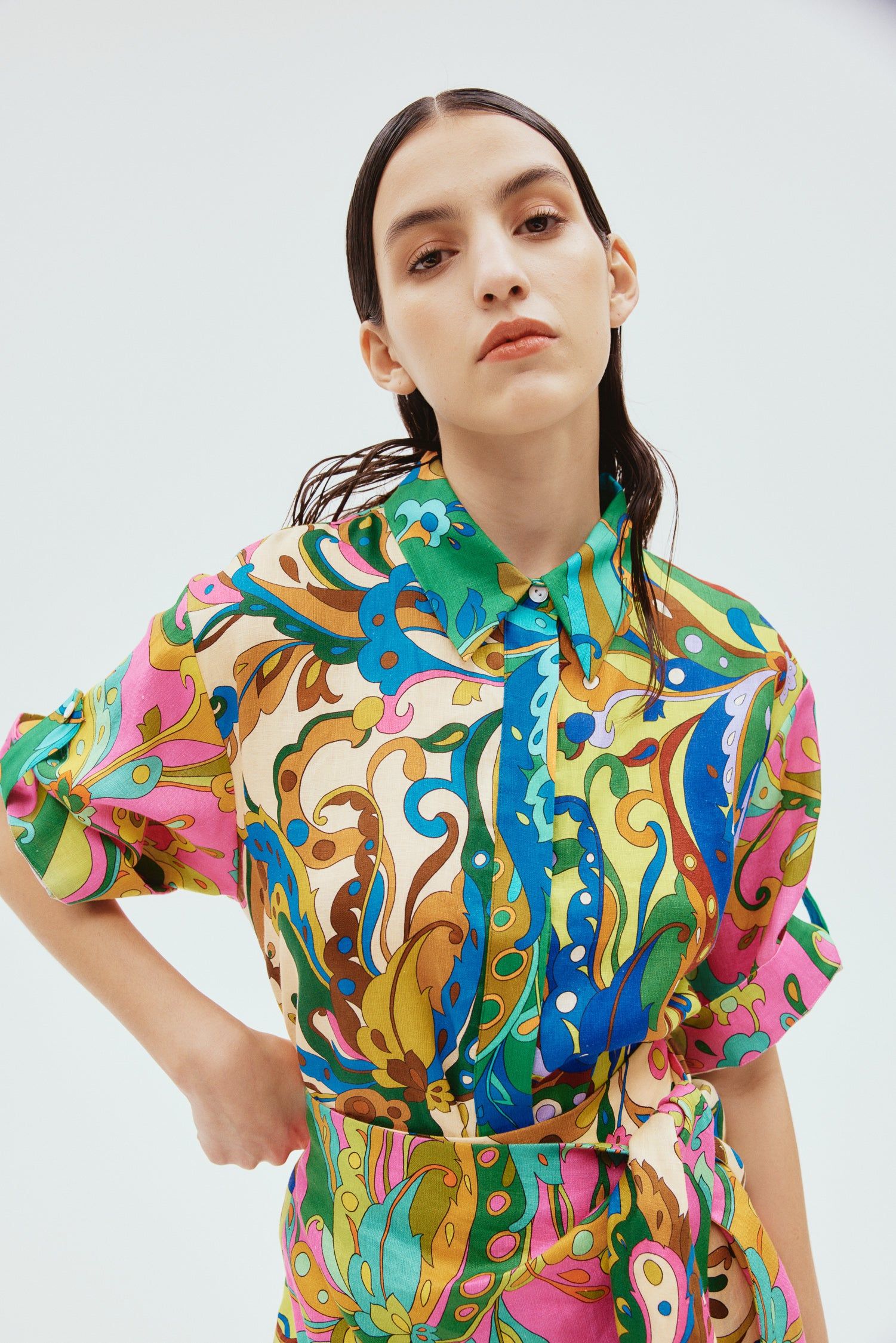 Alemais | Yvette Shirt - Print sold by Sister & Co product image thumbnail 2