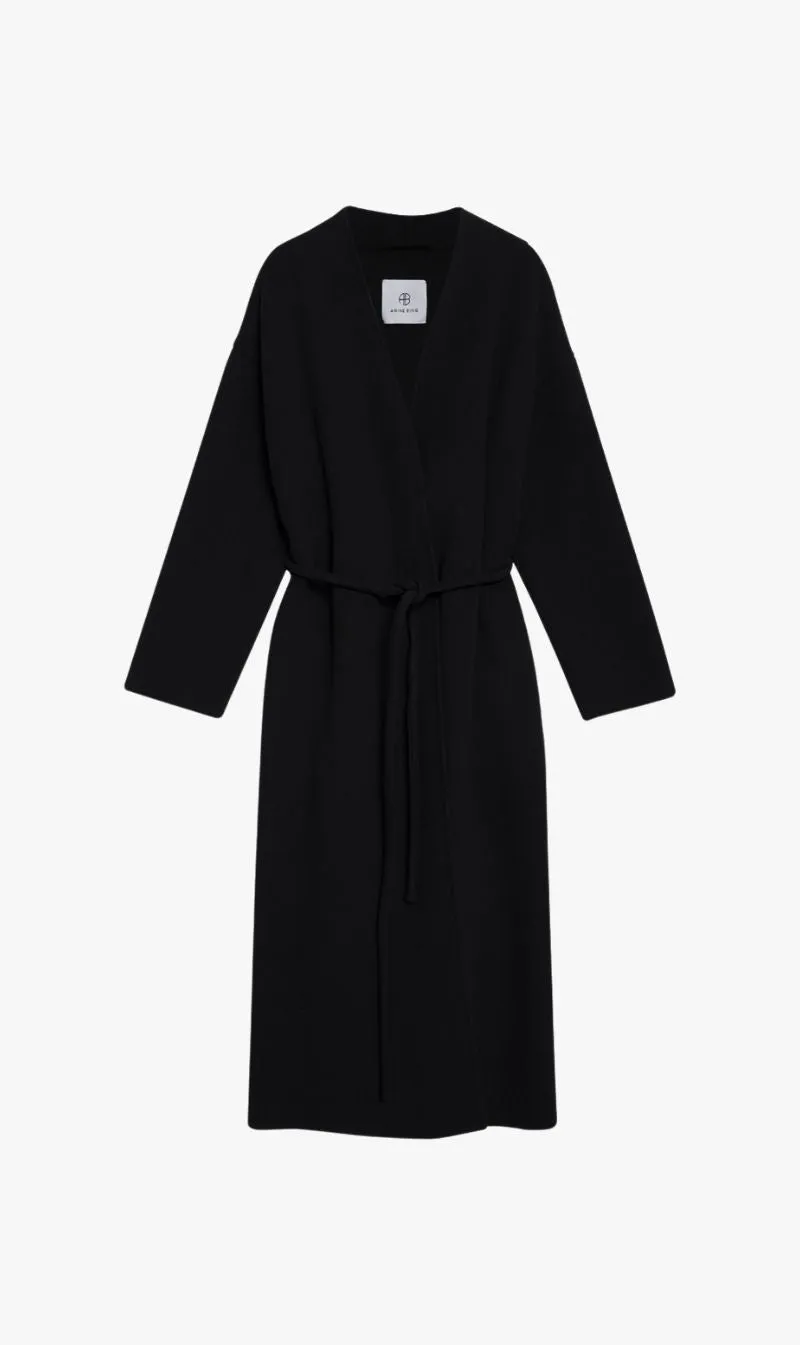 Anine Bing | Hunter Coat - Black sold by Sister & Co