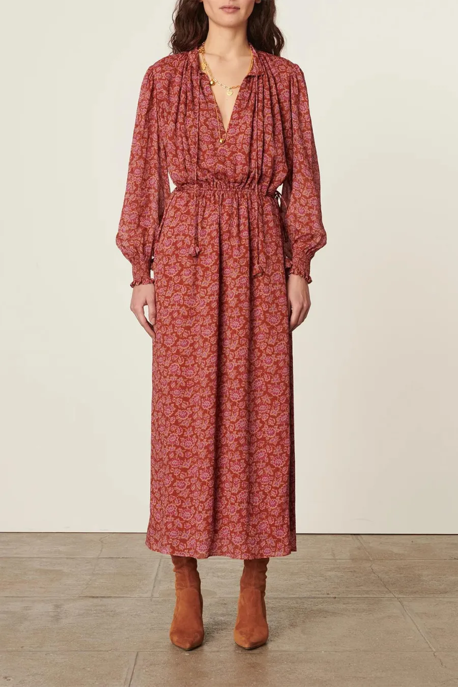 Vanessa Bruno | Babeth Dress - Roux sold by Sister & Co product image thumbnail 2