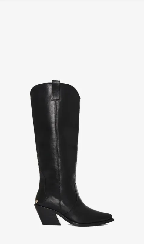 Anine Bing | Tall Tania Boots - Black sold by Sister & Co