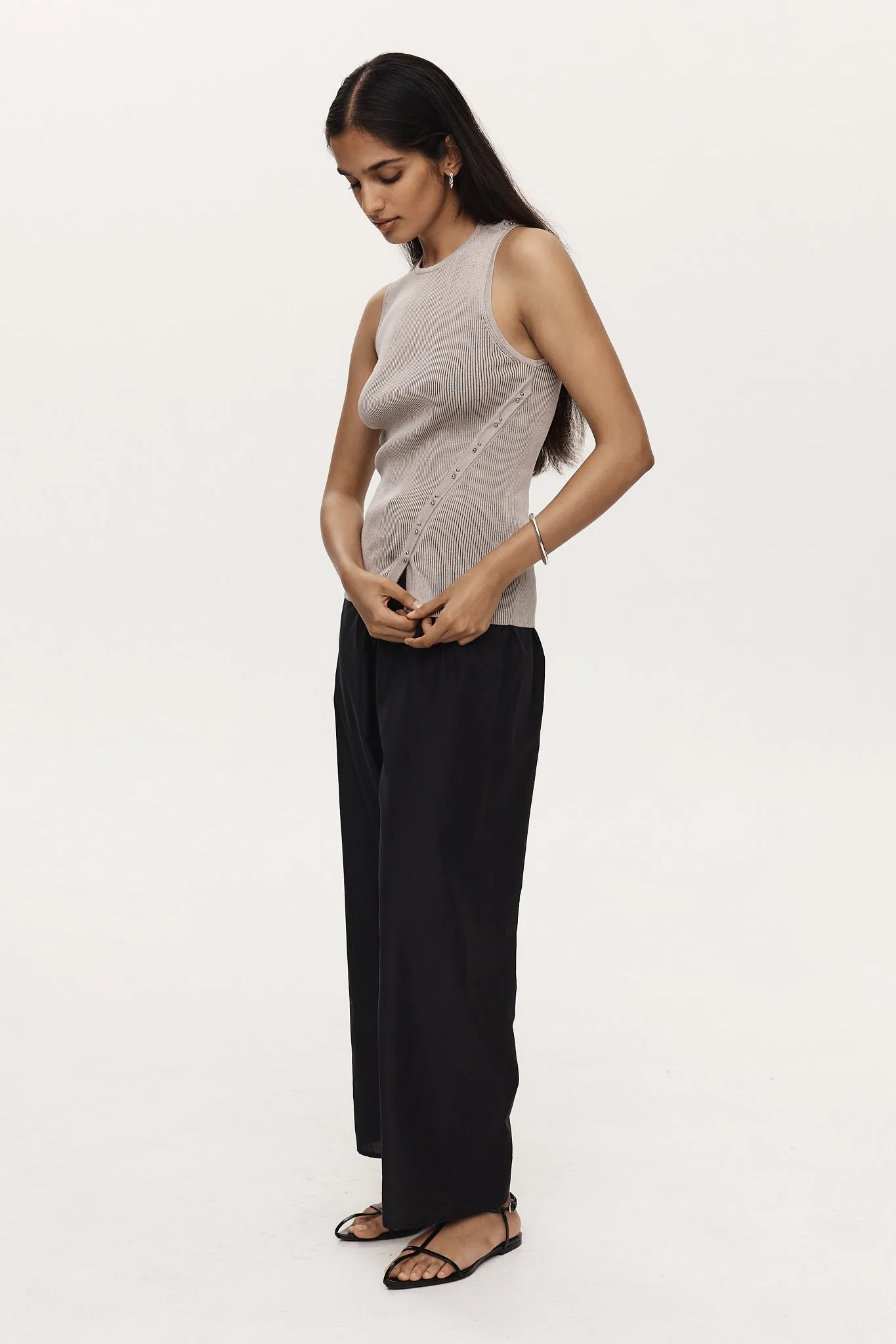 Marle | Cassie Top - Oyster sold by Sister & Co product image thumbnail 3