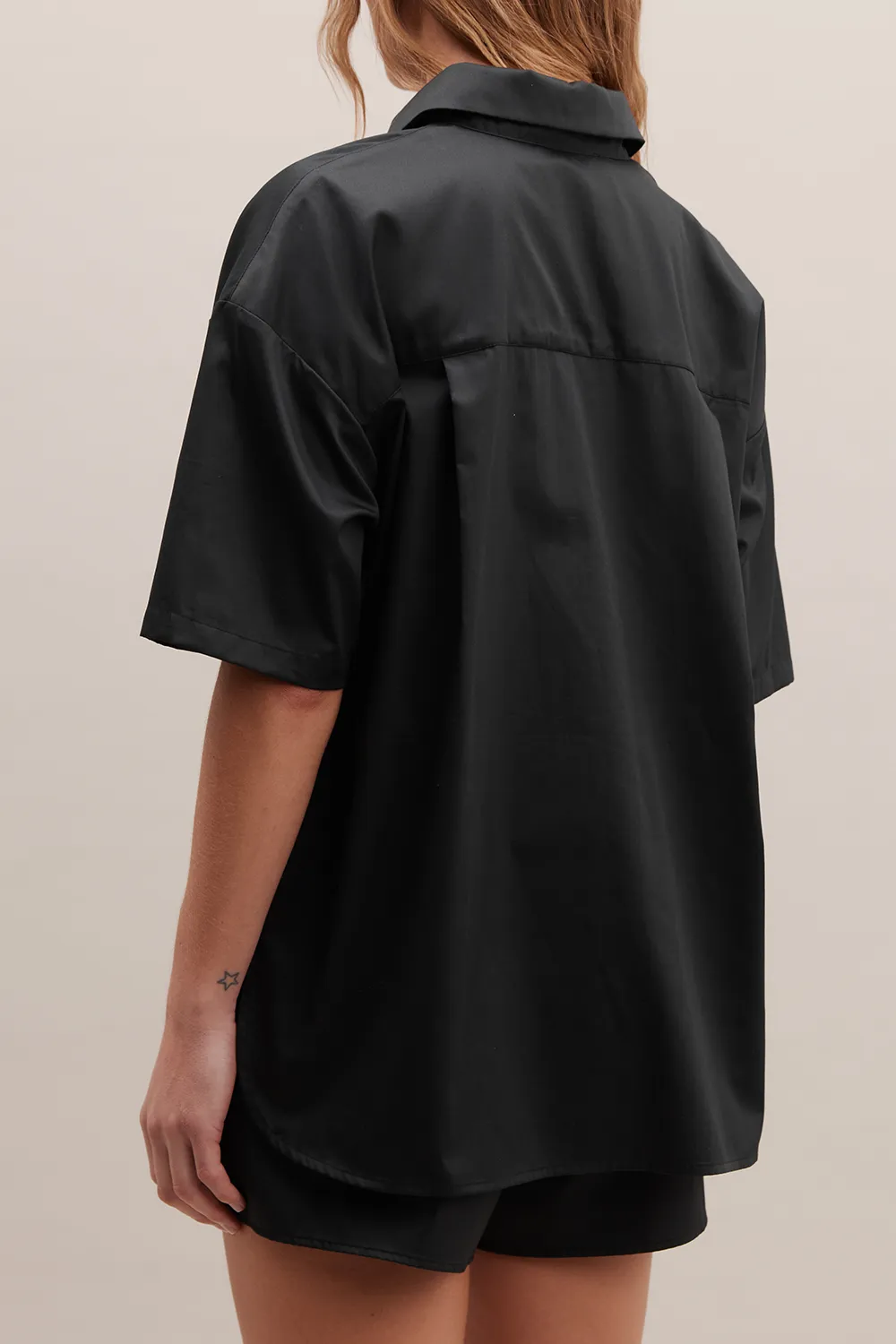 Rebe | Leisure Shirt Cotton - Black sold by Sister & Co product image thumbnail 3