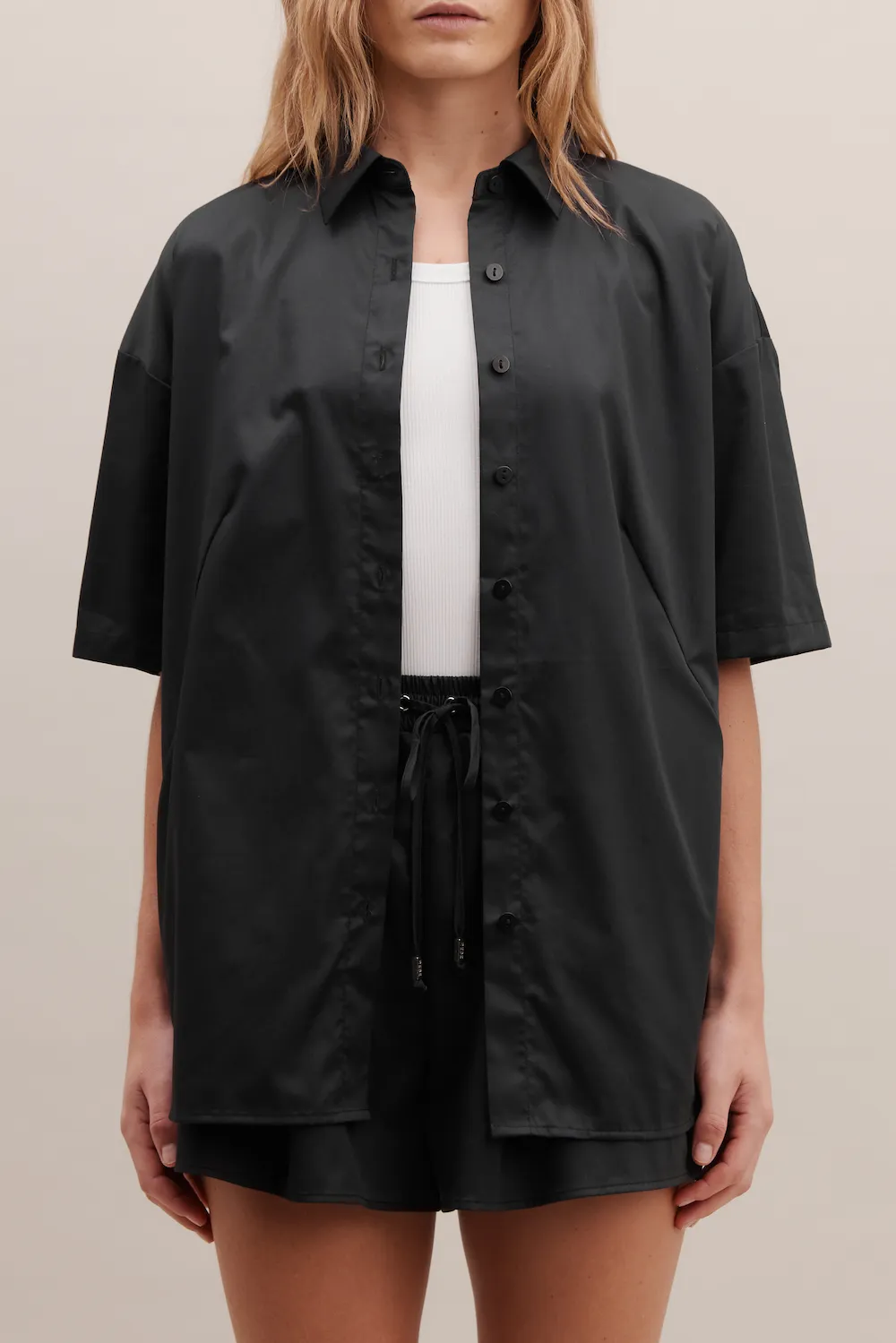 Rebe | Leisure Shirt Cotton - Black sold by Sister & Co product image thumbnail 2