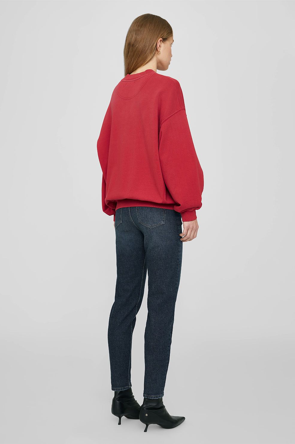 Anine Bing | Jaci Sweatshirt Anine Bing - Red sold by Sister & Co product image thumbnail 4