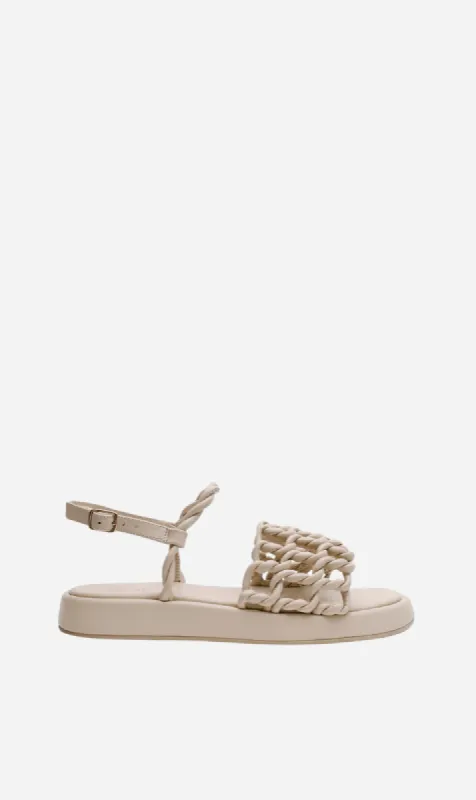 La Tribe | Loop Sandal - Cream sold by Sister & Co