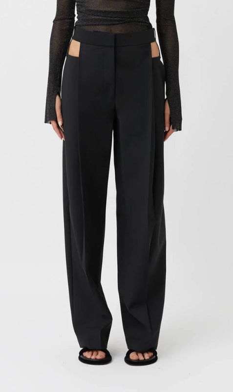 Camilla and Marc | Alma Tailored Pant - Black sold by Sister & Co