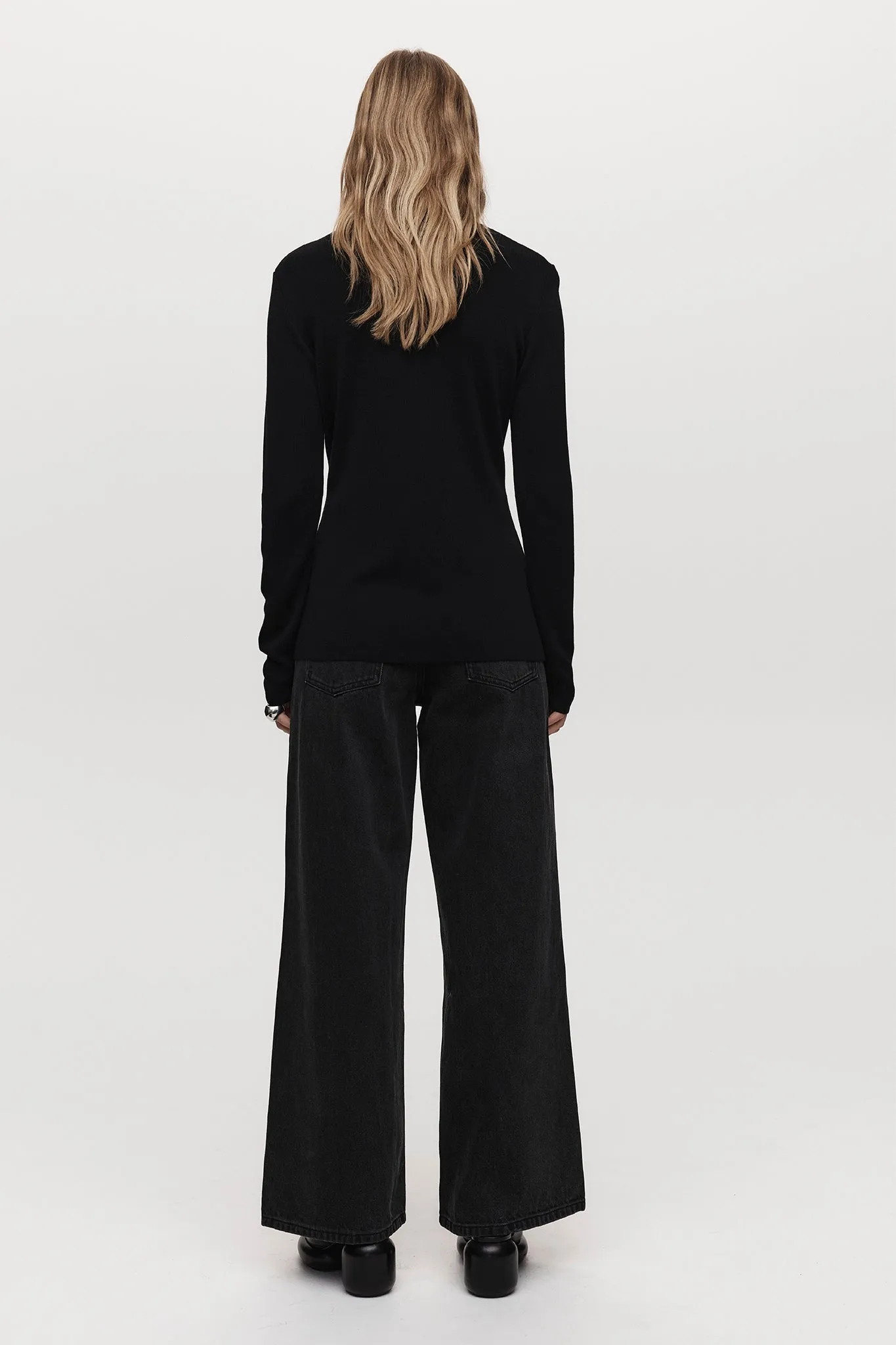 Marle | Poppy Top - Black sold by Sister & Co product image thumbnail 3