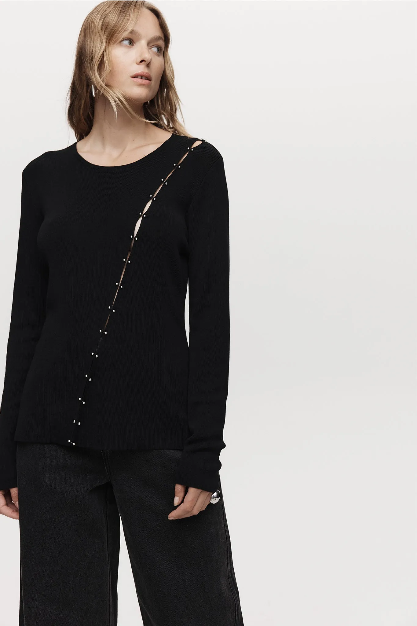 Marle | Poppy Top - Black sold by Sister & Co product image thumbnail 2