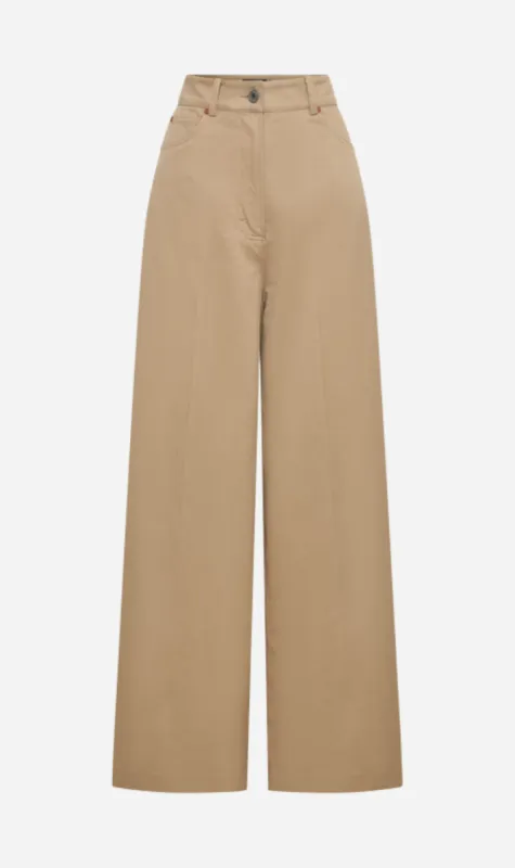 Camilla And Marc | Mika High Waisted Pant - Fawn sold by Sister & Co